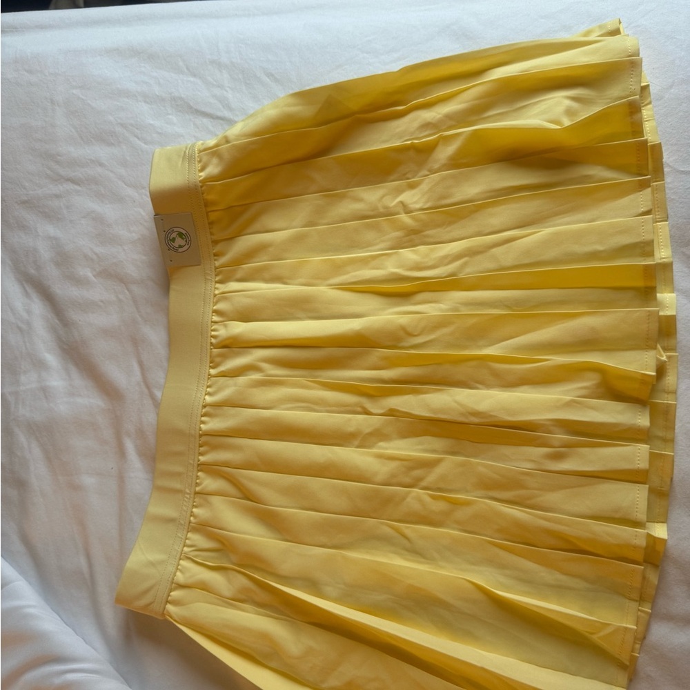 No Boundaries Sunny Yellow A-Line Skirt